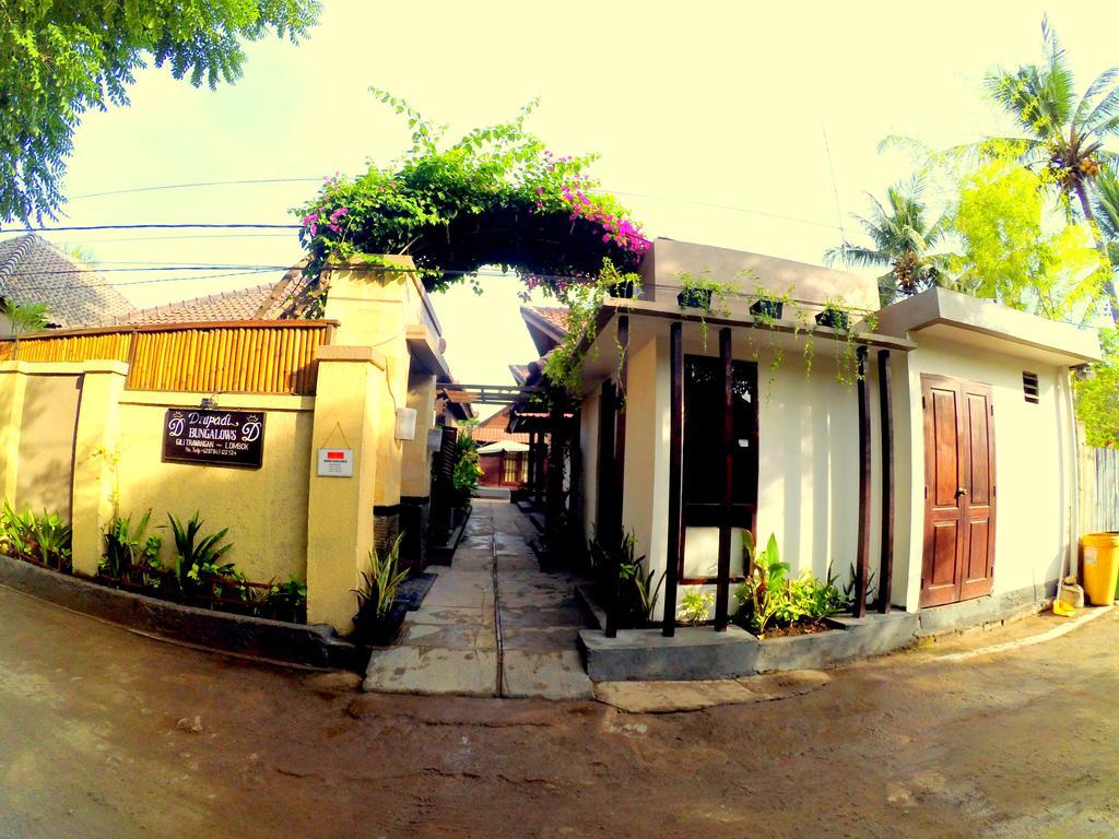 Drupadi Bungalows Gili Trawangan Buitenkant foto