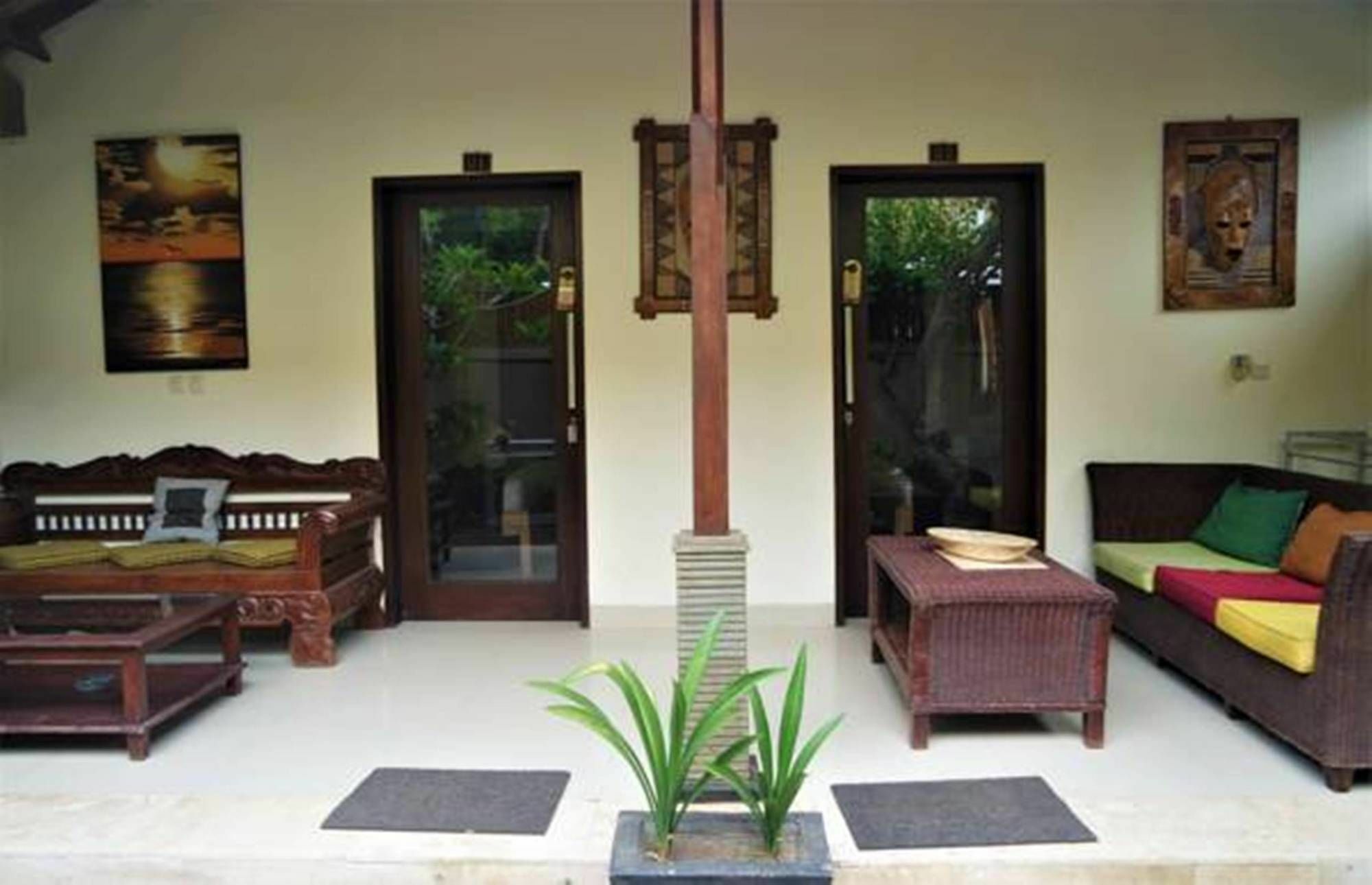 Drupadi Bungalows Gili Trawangan Buitenkant foto